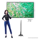 Samsung Pantalla 75" Crystal UHD Smart TV