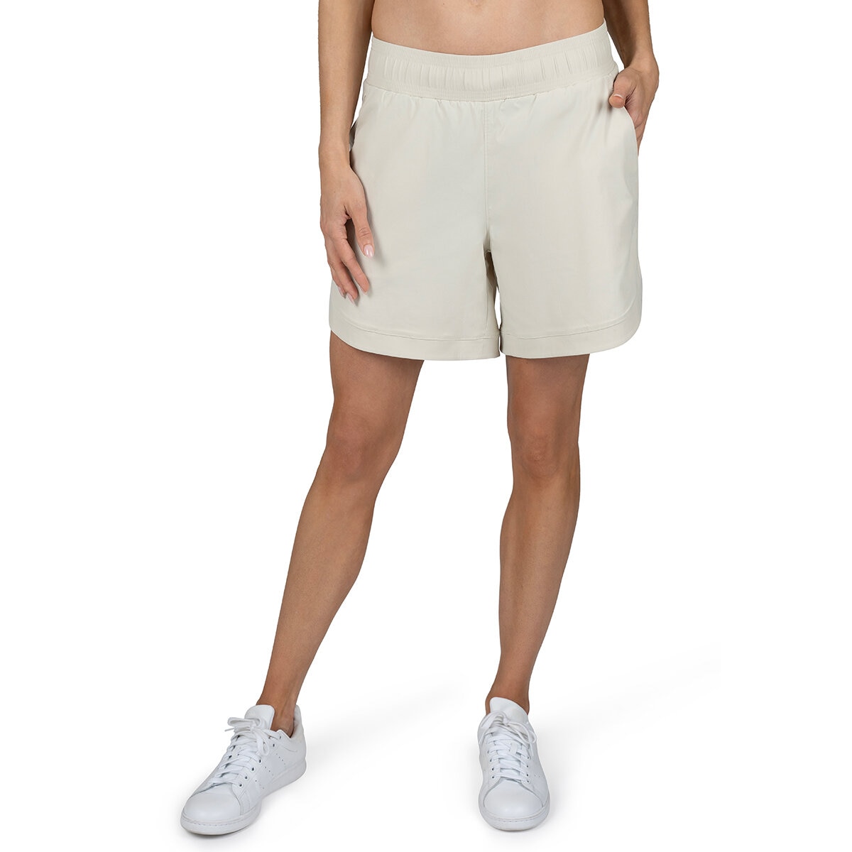 Tuff Apparel Shorts Deportivos para Dama Café Chica