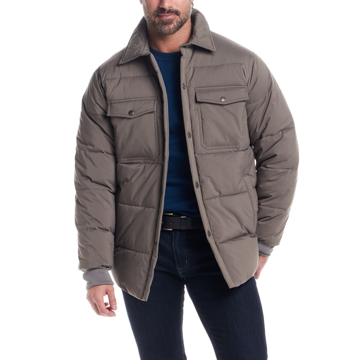 Weatherproof Chamarra para Caballero Gris Chica