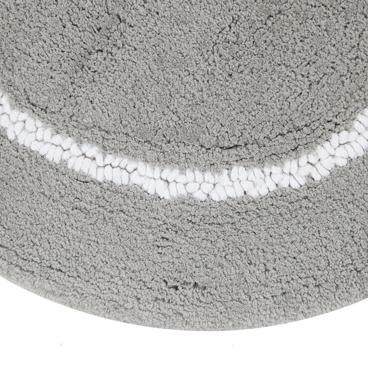 Mineral Spring, Tapete de Baño 61 cm x 91 cm, Gris