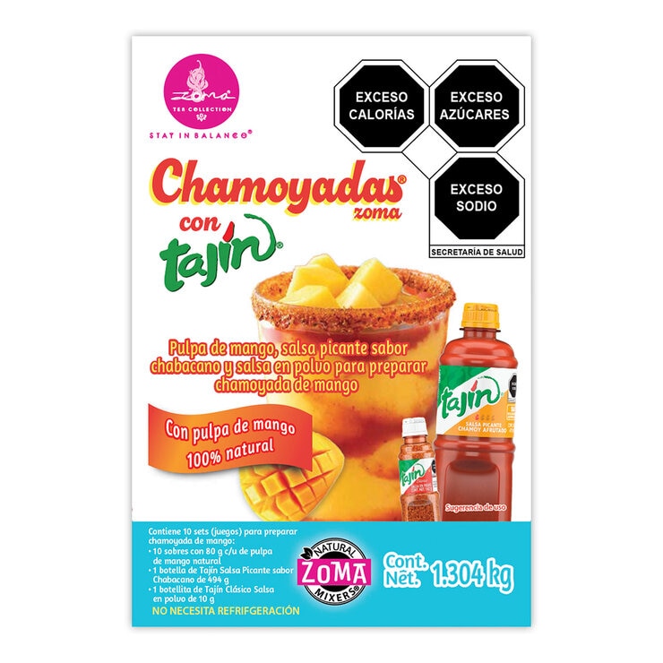 Zoma Tea Chamoyada de Mango con Tajín 1.3 kg Zoma Tea Chamoyada de Mango con Tajín 1.3 kg