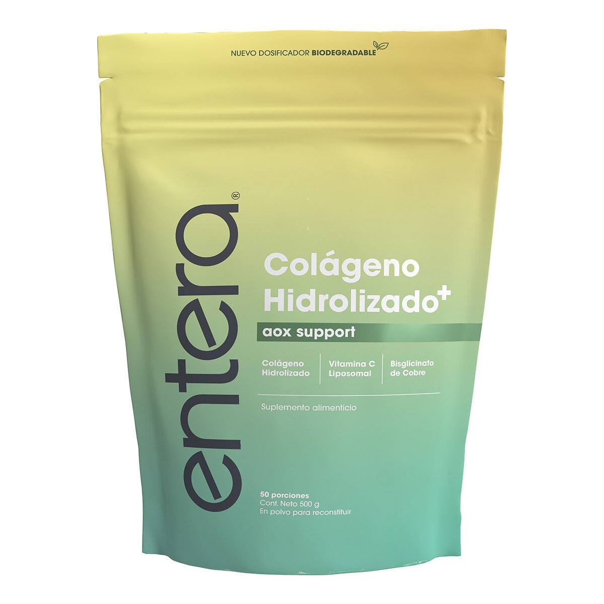 Entera Pharma Colágeno Hidrolizado AOX en polvo 500g