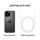 Apple iPhone 16 Pro Max 256GB Titanio Negro