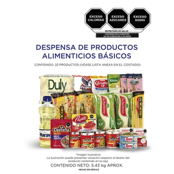 Despensa Básica 22 piezas