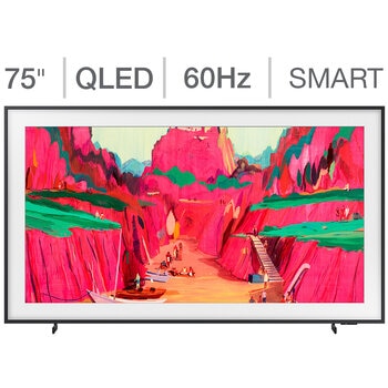 Samsung Pantalla 75" QLED The Frame 4K Smart TV + Marco