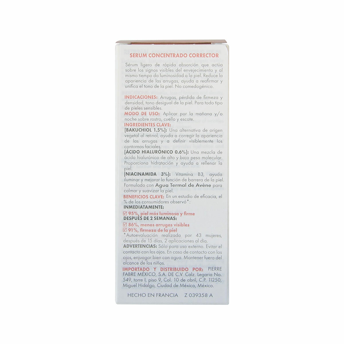 Avène Retrinal Serum Corrector 30 ml Avène Retrinal Serum Corrector 30 ml