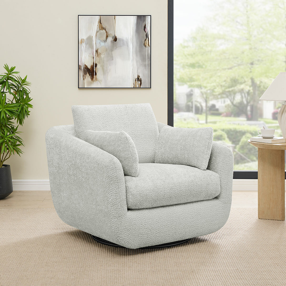 Thomasville, Sillón Giratorio de Tela