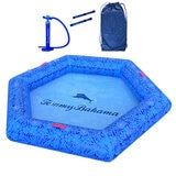 Tommy Bahama Hamaca Flotante Inflable de 8'