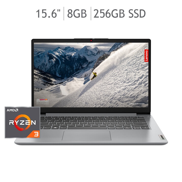 Lenovo IdeaPad 1 Laptop 15.6" AMD Ryzen™ 3 7320U 8GB 256GB SSD 