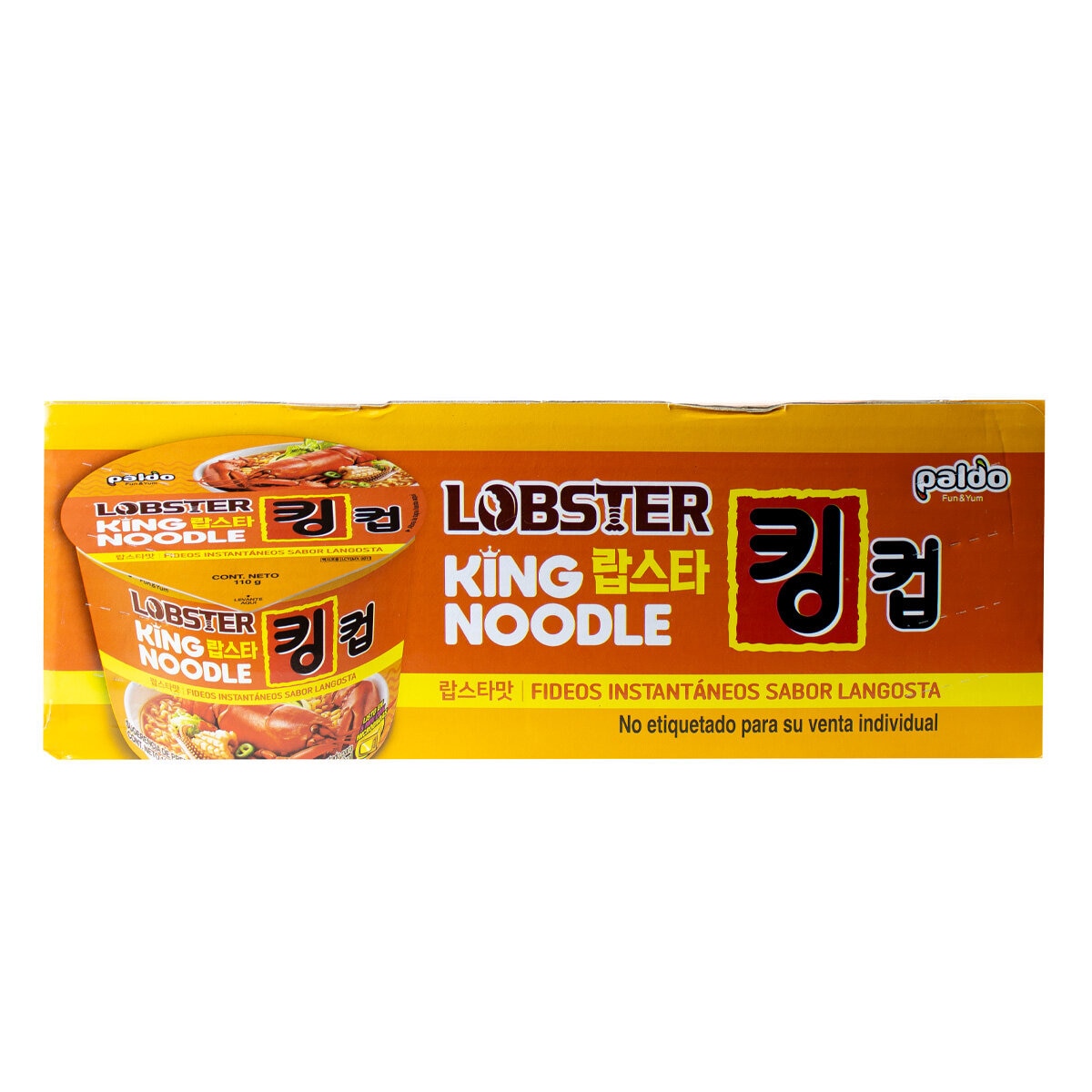 Paldo Ramen Premium Sabor Langosta 6 piezas de 110 gr