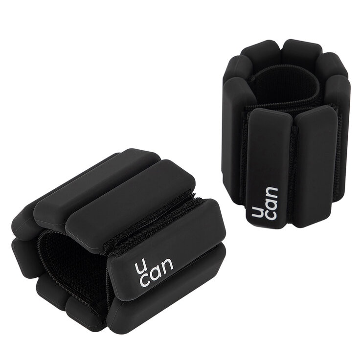 UCan set de 2 Polainas de 1.5 kg, Negro UCan set de 2 Polainas de 1.5 kg, Negro