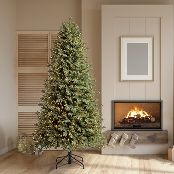 Árbol de Navidad Pre-Iluminado 2.2m con 1,700 Luces Radiant Micro LED