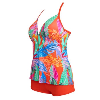 Alas de Sal, Traje de Baño de 2 Piezas, Estampado Floreado, para Dama, Varias Tallas