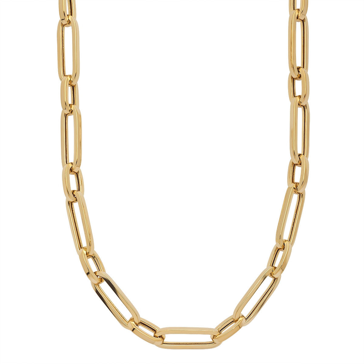 Collar, Oro Amarillo de 14kt, 45.72cm