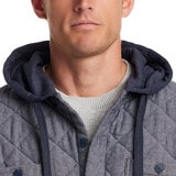Weatherproof Vintage Sobre Camisa para Caballero Azul solido Extra Grande