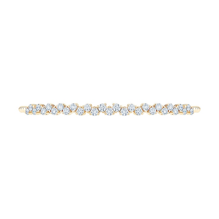 Pulsera de Diamantes 1.75ctw, Flexible, Oro Amarillo 14K