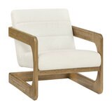 Thomasville, Silla de Tela con Base de Madera