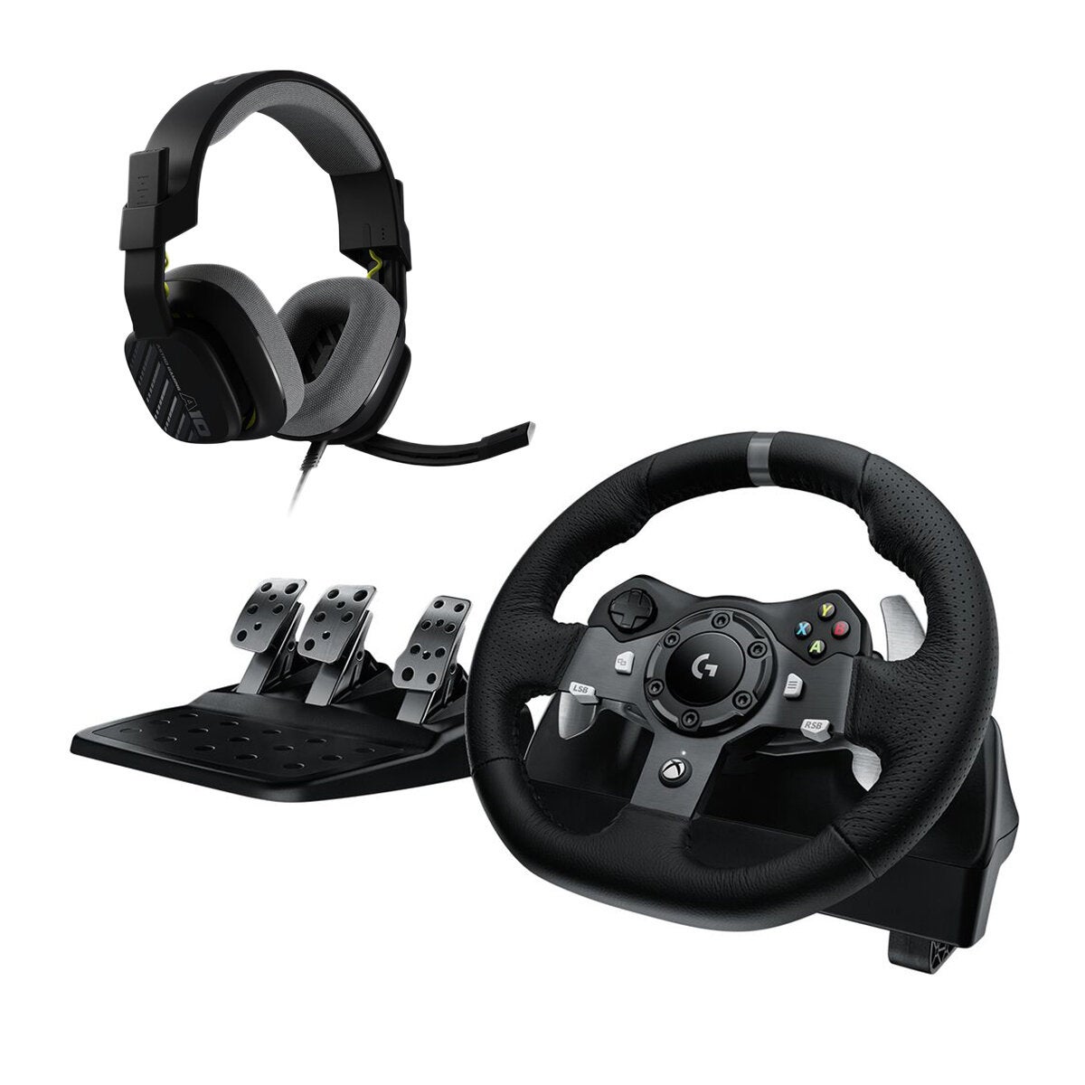 Logitech Volante + Headset Logitech Volante + Headset