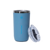 ThermoFlask Juego de 2 Tazas para Café con Aislamiento al Vacío 355 mL / 474 mL, Negro y Azul
