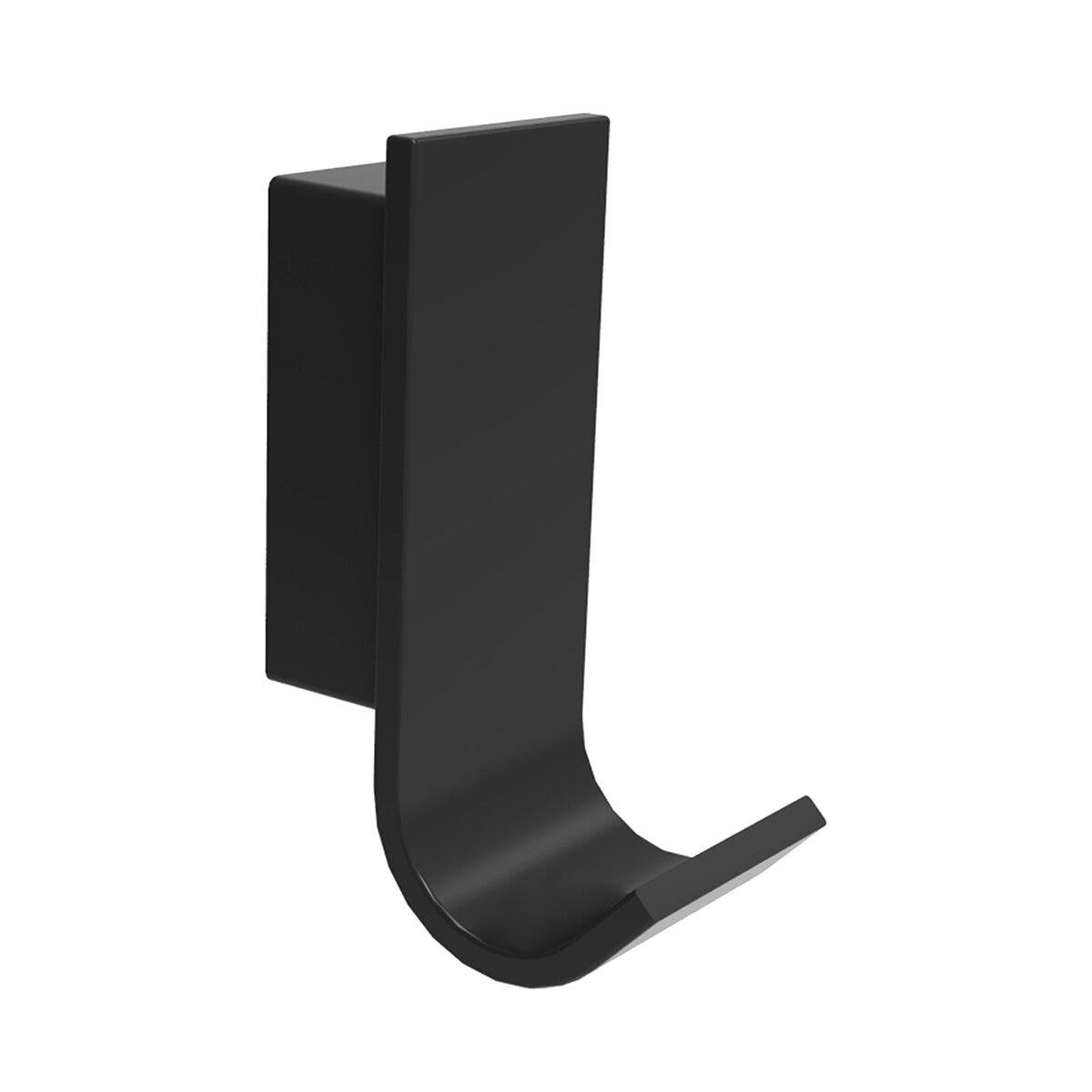 Rubinett, Set de Accesorios para Baño Rectangular Negro Mate