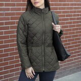 Nicole Miller Original Chamarra reversible para Dama Verde Mediana