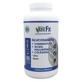 JustFX Glucosamina Condroitina, Ácido Hialurónico, Colágeo, Zinc y Boro Frasco de 180 Cápsulas