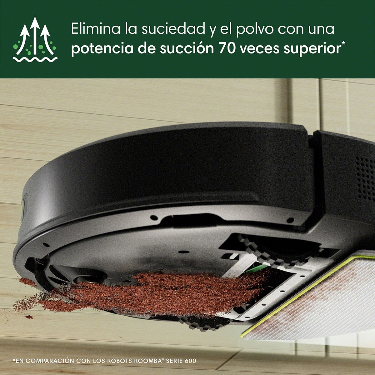 iRobot Roomba Aspiradora y Trapeador, 105 Combo con Conexión WiFi