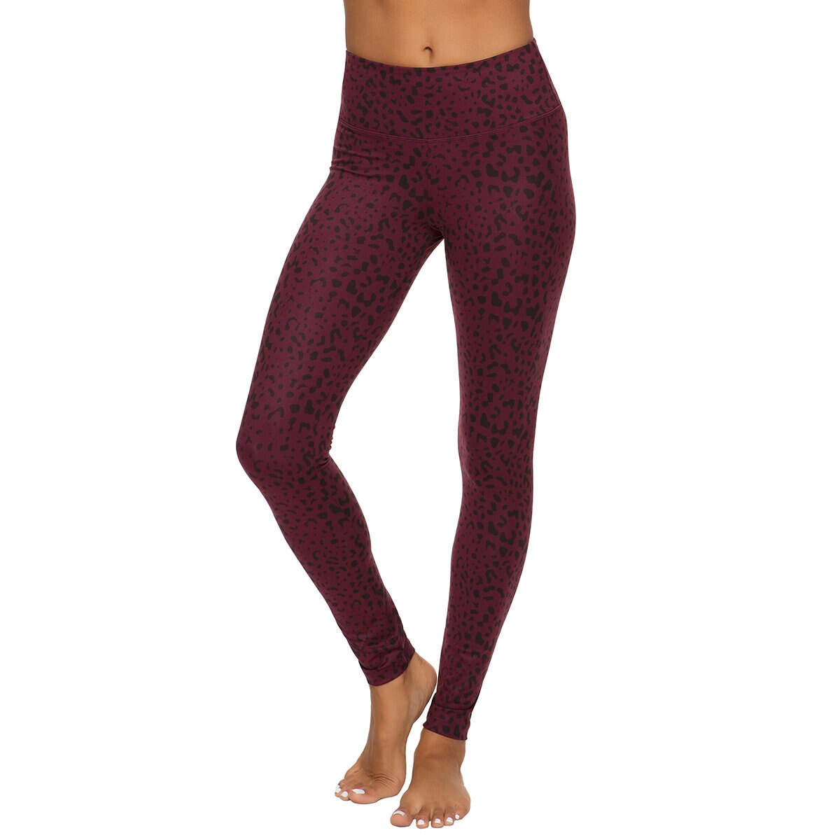 Jezebel Leggings para Dama 2 piezas Rojo Vino Extra Grande