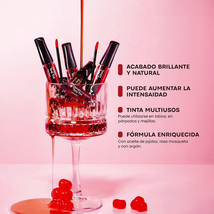Tintas para Labios, Tony Moly, 3 piezas Tintas para Labios, Tony Moly, 3 piezas
