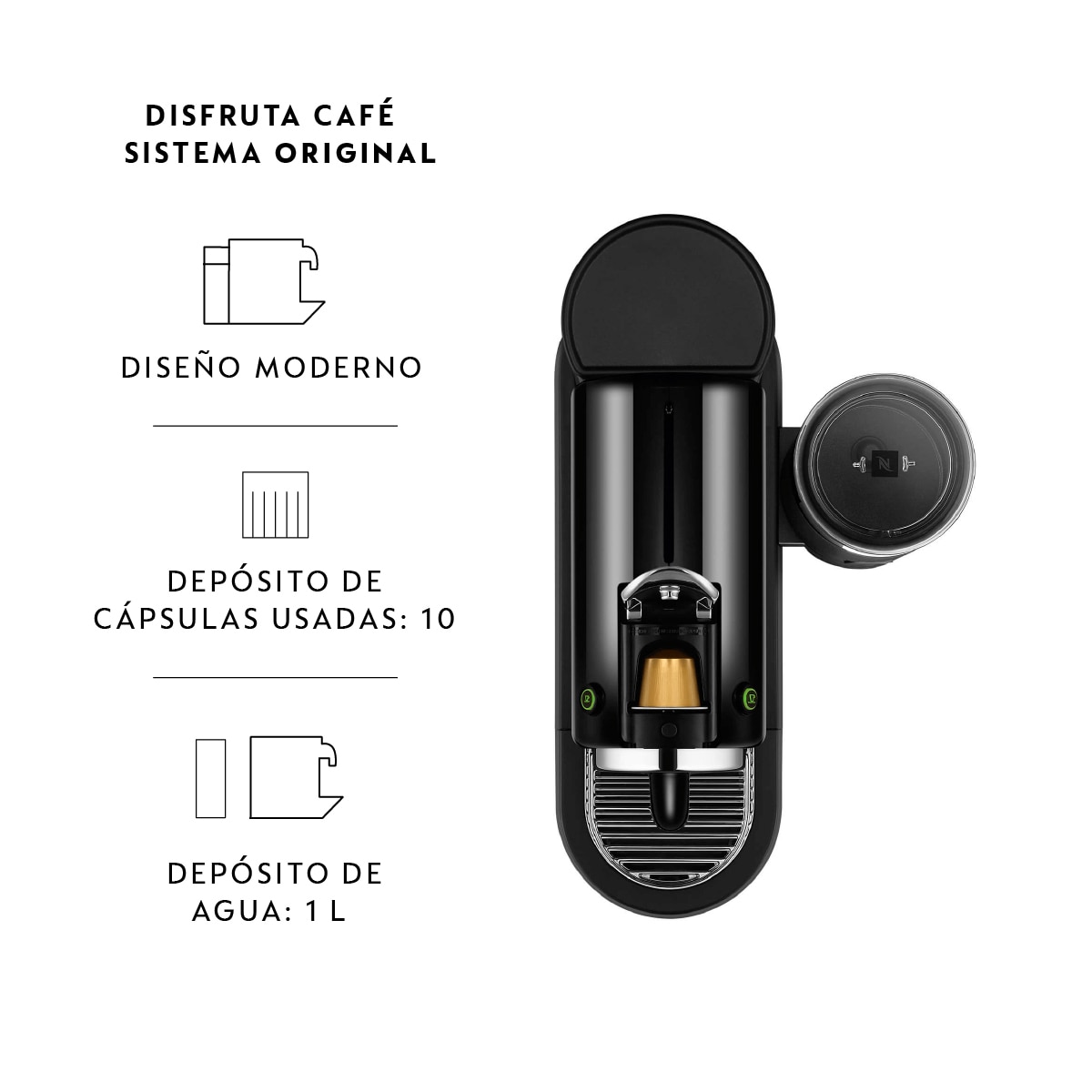 Nespresso, Citiz \u0026 Milk Cafetera + 14 Cápsulas | Costco México