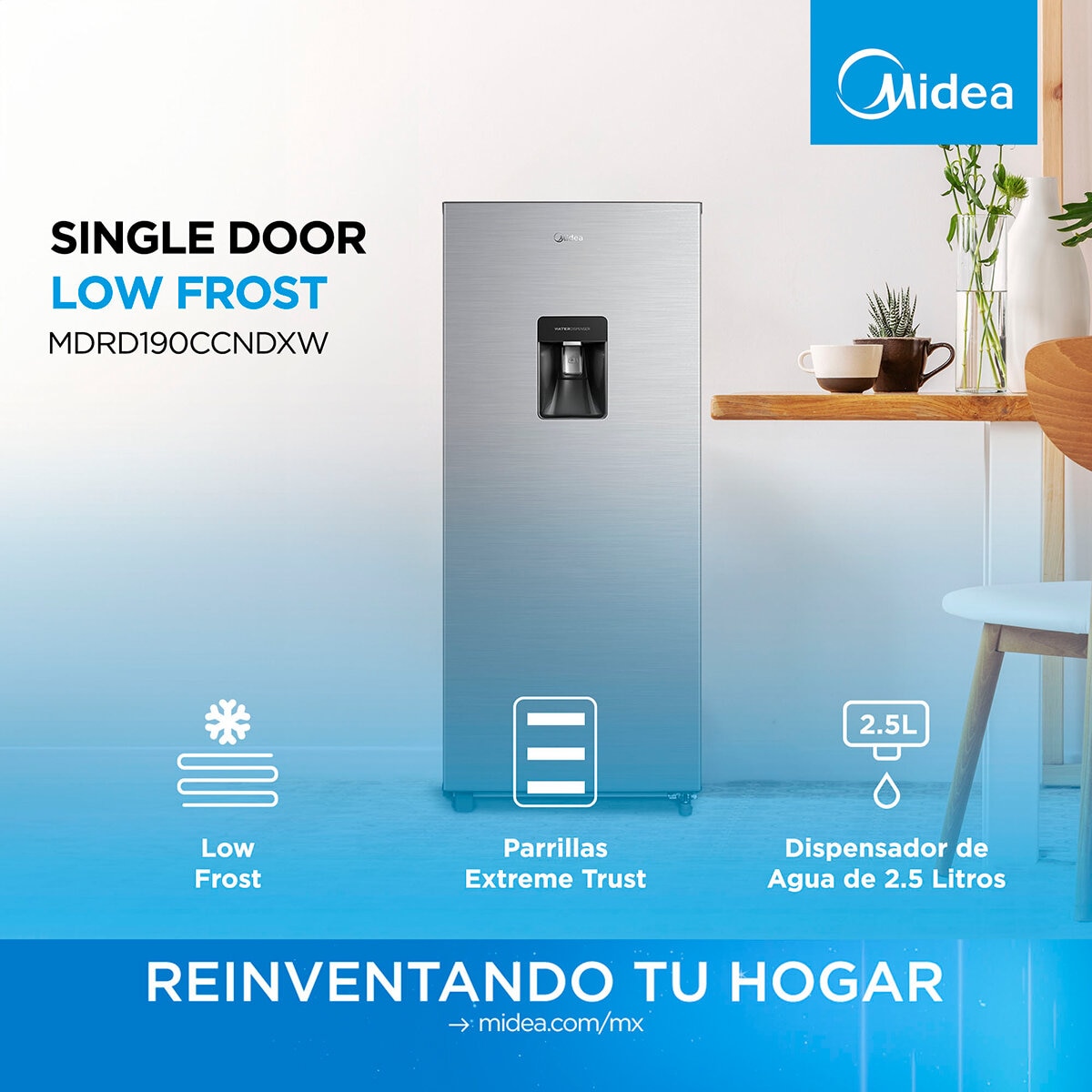 Midea Refrigerador 7' Midea Refrigerador 7'