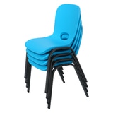 Lifetime, silla para niños, 4 piezas, azul