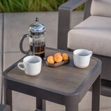 SunVilla, Beckett Set Bistro de 3 Piezas para Patio Tipo Giratorio