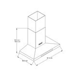 KitchenAid Campana de pared de 30"