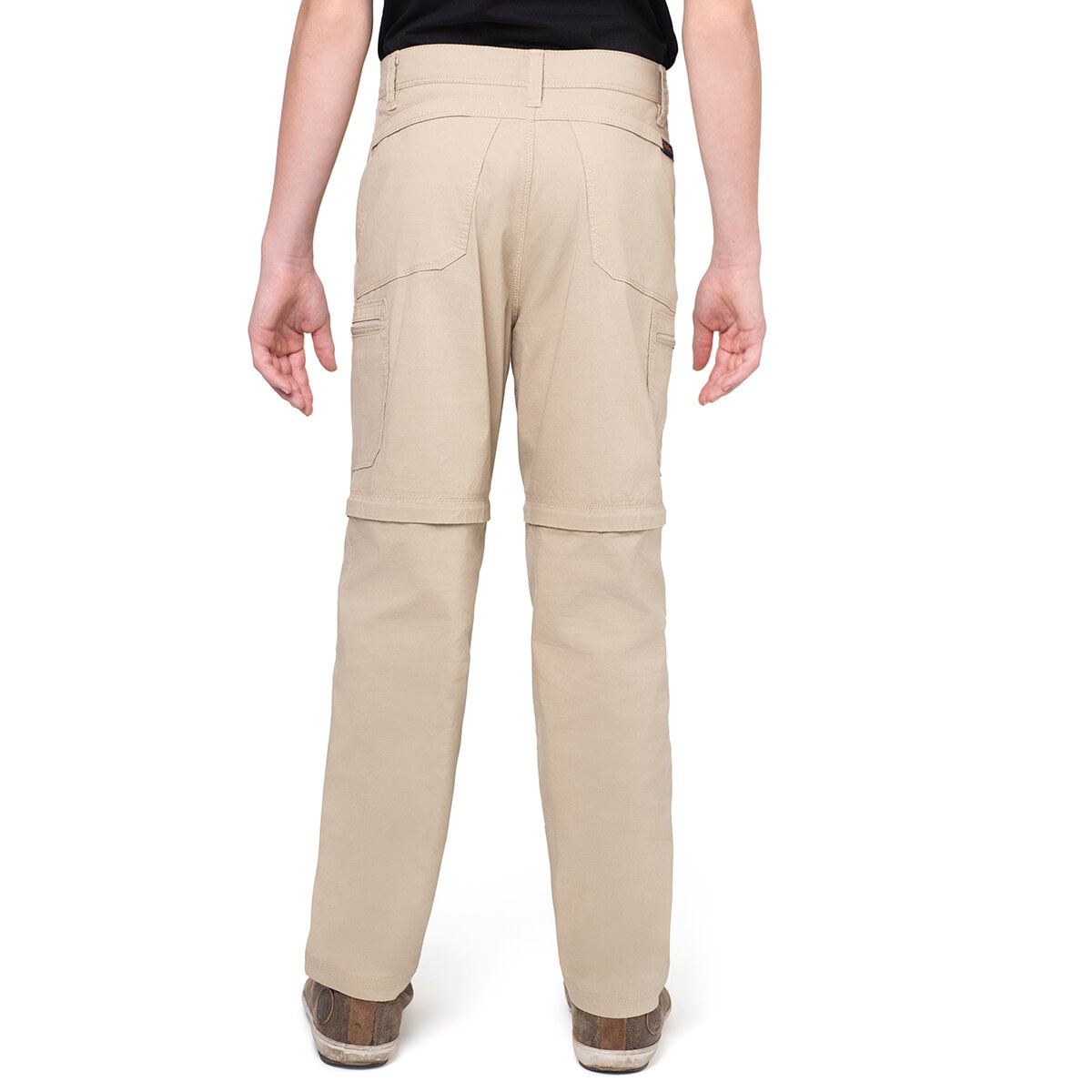 Wearfirst Pantalones convertibles para Niños Café 14 / 16 Años