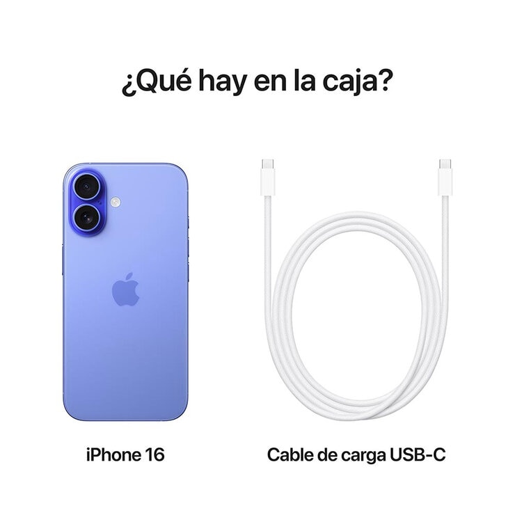 Apple iPhone 16 256GB Ultramarino Apple iPhone 16 256GB Ultramarino