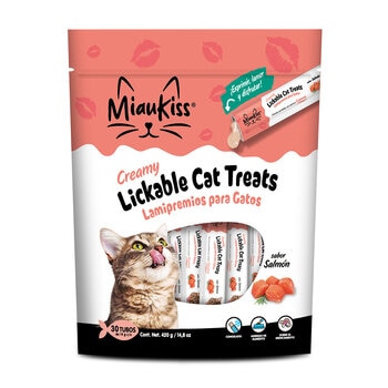 MiauKiss Premios para Gato 30 tubos de 14 g