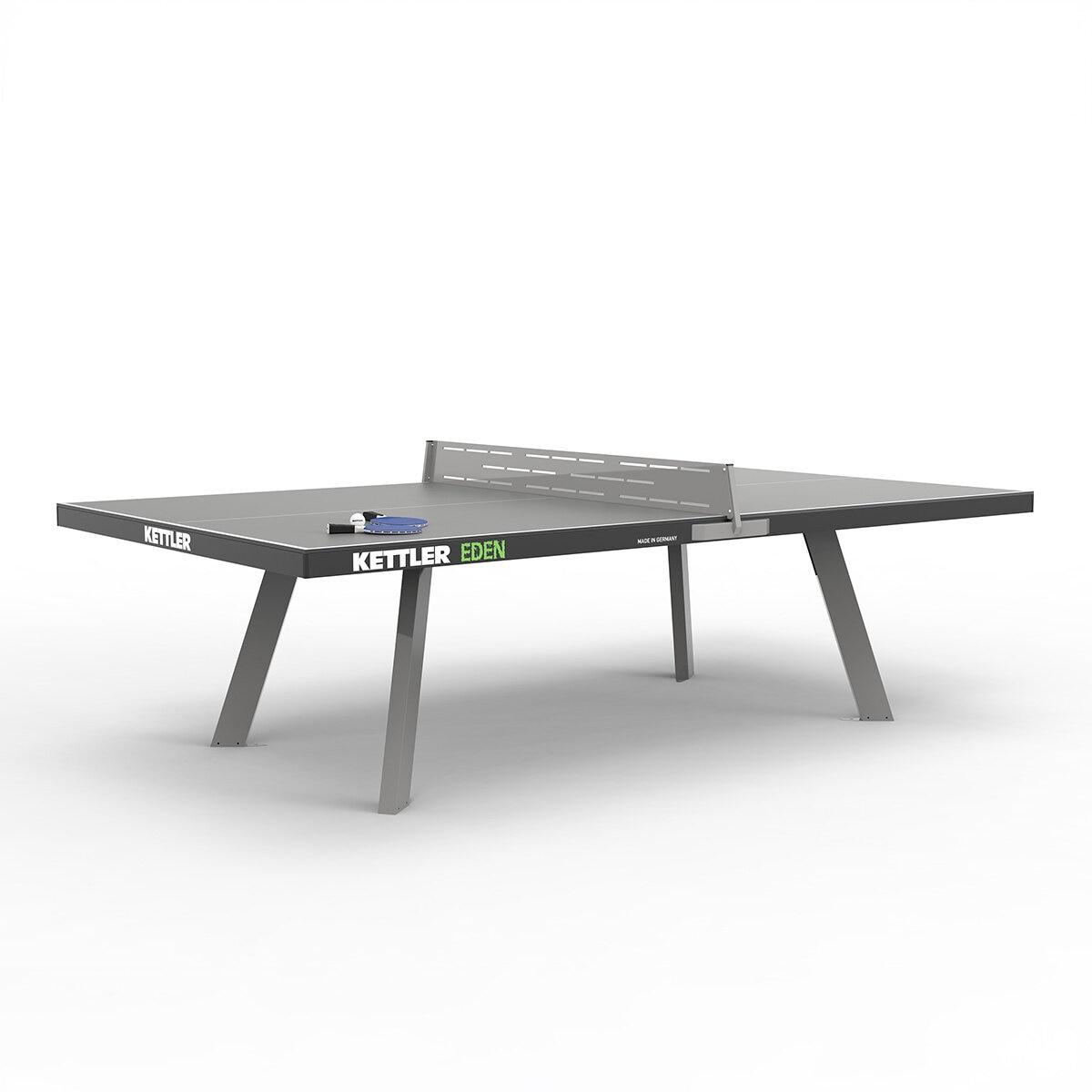 Kettler Mesa De Ping Pong Fija Para Exteriores Eden Gris Kettler Mesa De Ping Pong Fija Para Exteriores Eden Gris