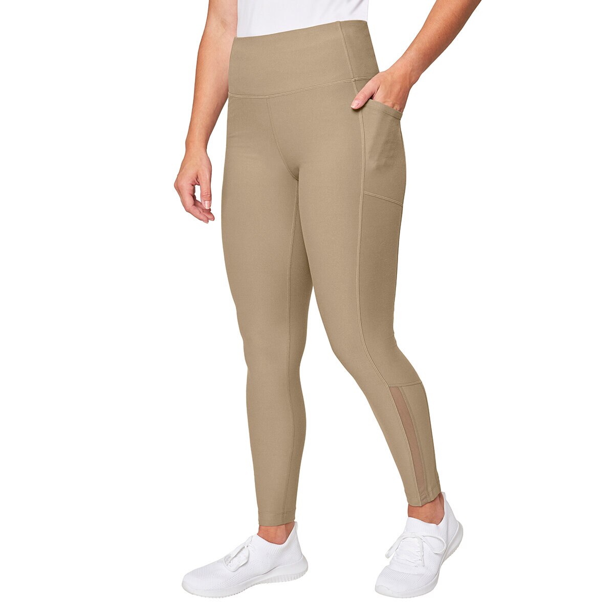 Mondetta Leggings Deportivos con Cintura Alta para Dama C...