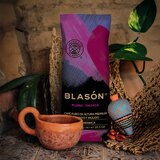 Blason Pluma Oaxaca Cafe puro y Molido Tostado Premium 1 kg