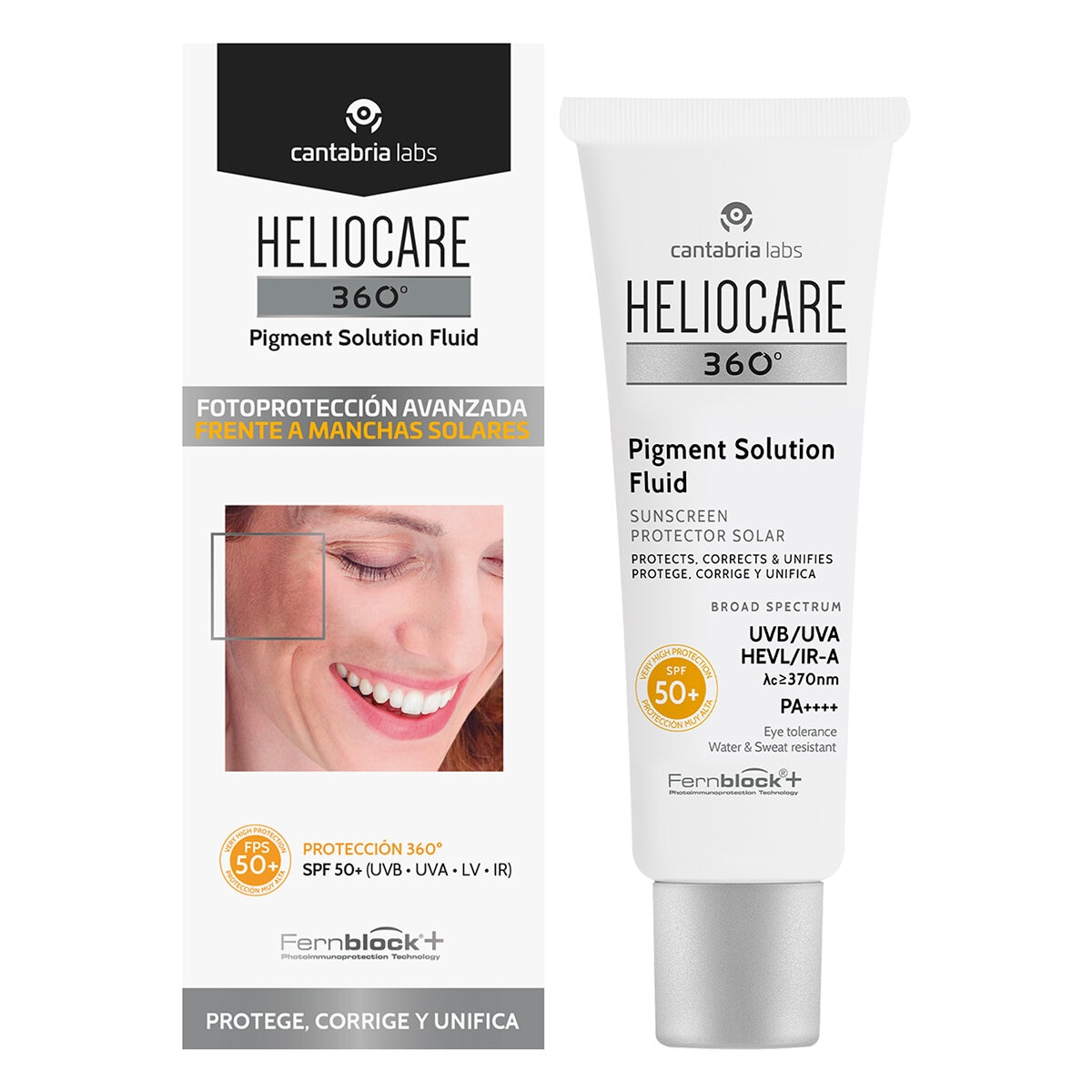 Heliocare 360° Pigment Solution Fluid Protector Solar 50 ml