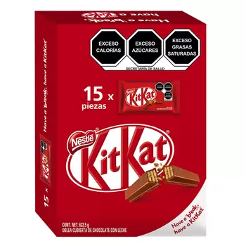Kit Kat Chocolates 15 pzas de 41.5 g