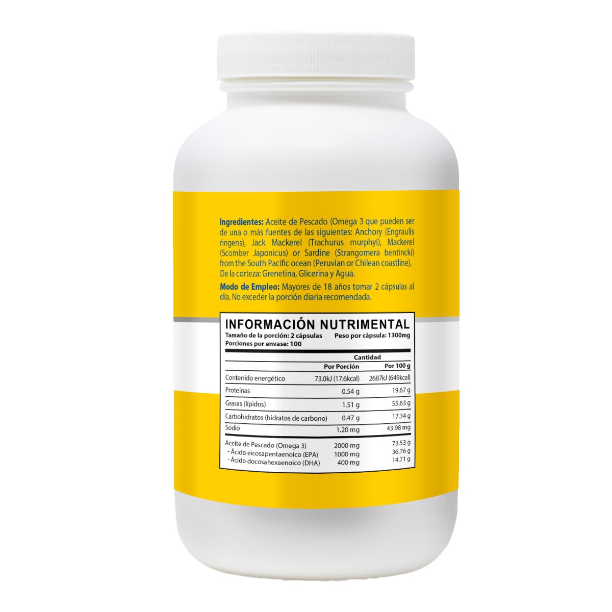 Naturagel Omega 3 Platinum 200 cápsulas