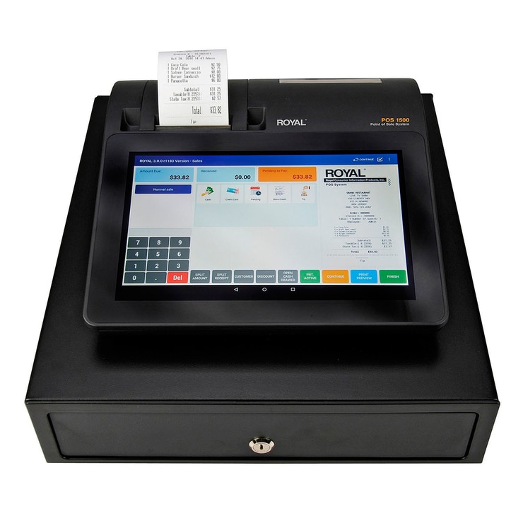 Royal Caja Registradora Punto de Venta POS1500