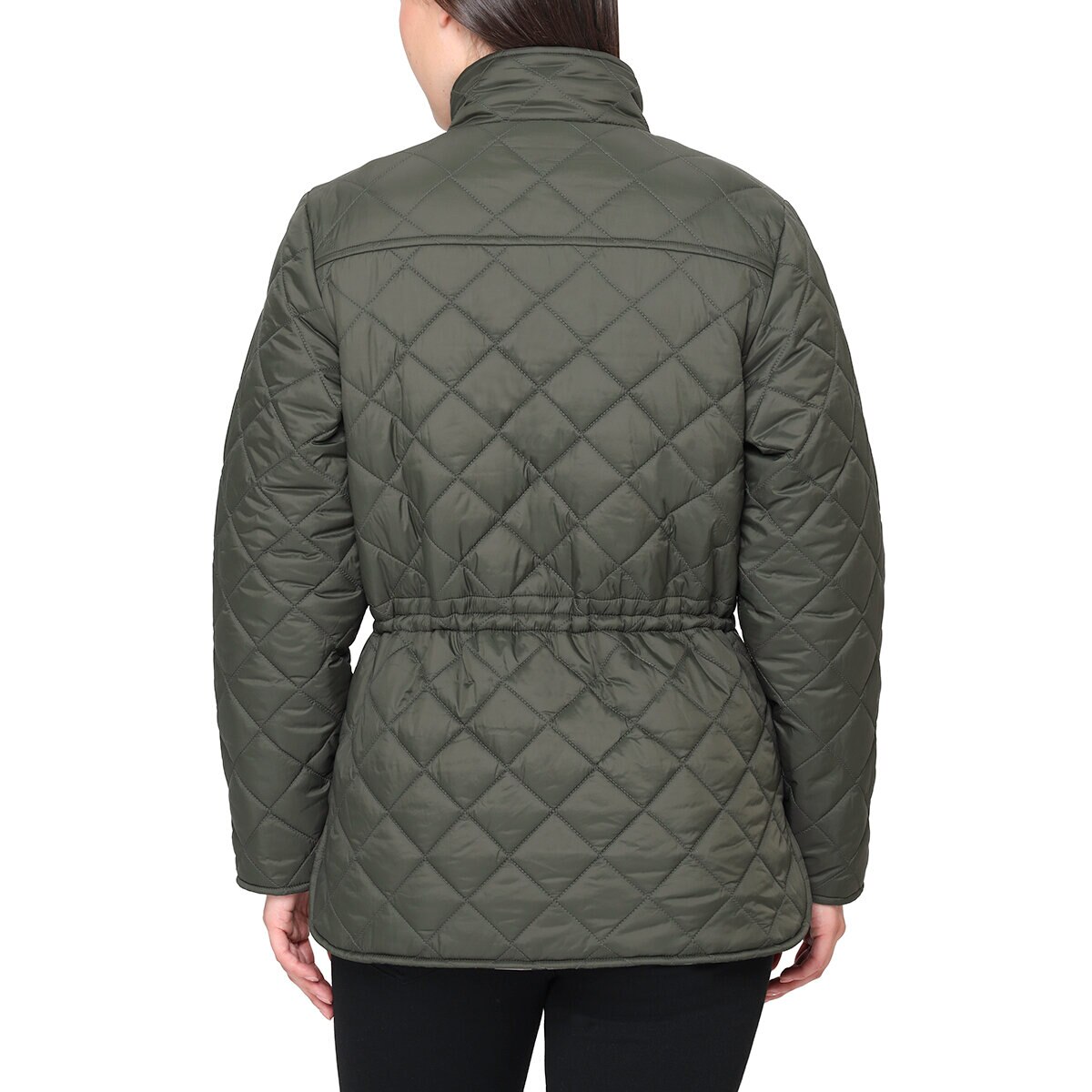 Nicole Miller Original Chamarra reversible para Dama Verde Mediana