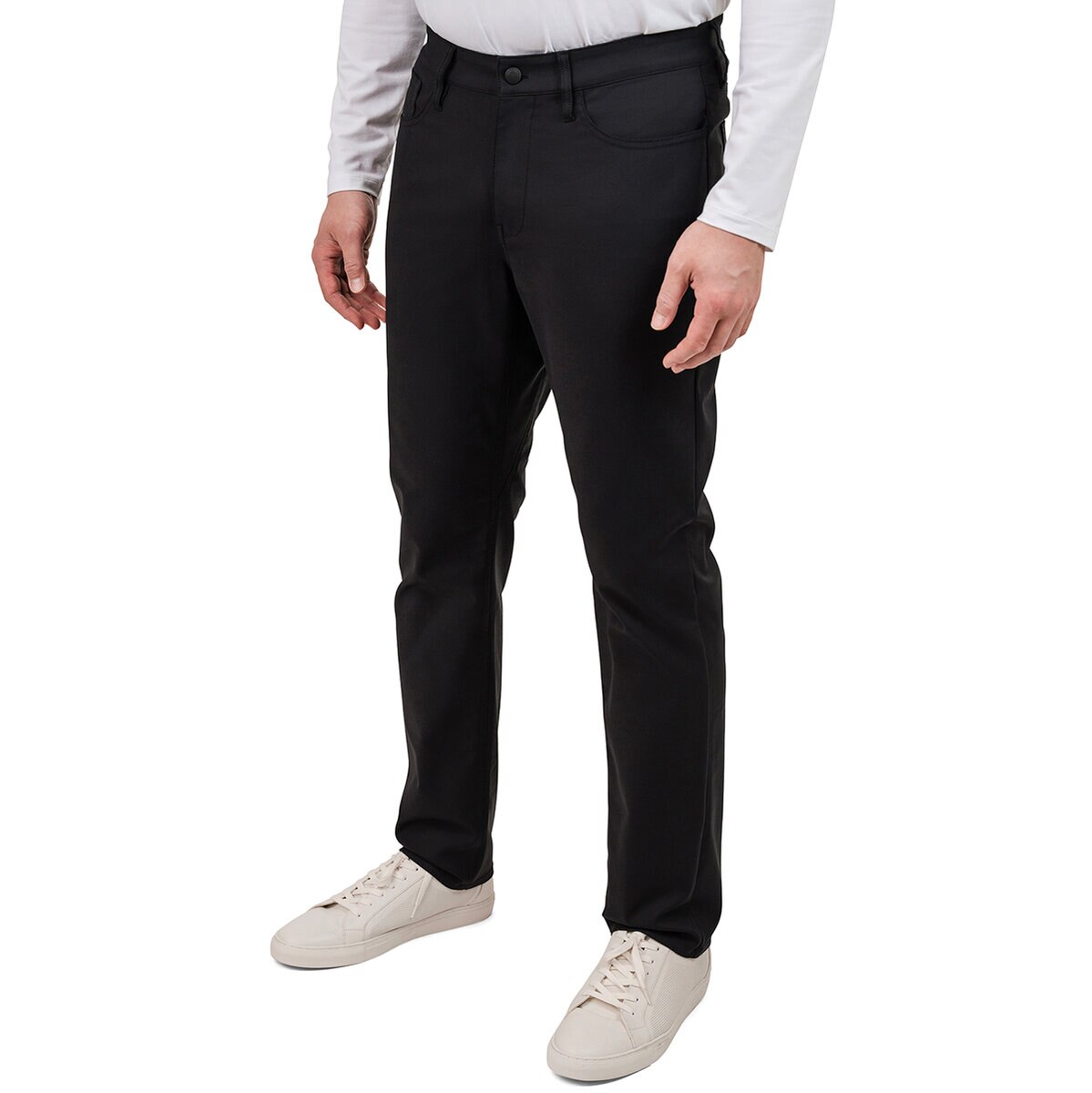 United Colors of Benetton Pantalones para Caballero Negro 36 x 32