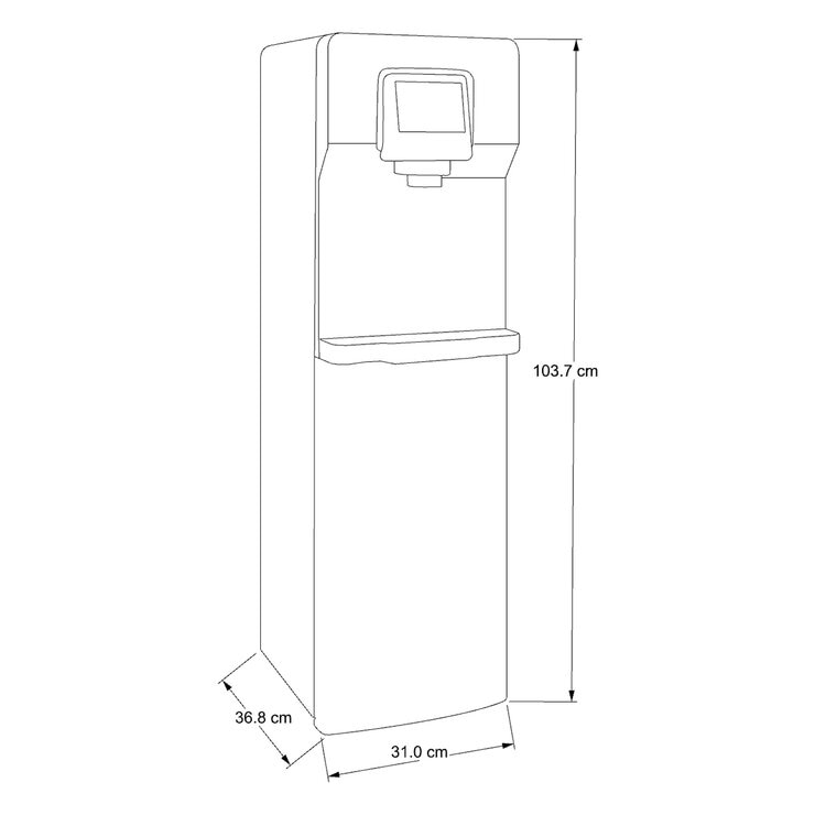 Whirlpool Dispensador de Agua Fría y Fábrica de Hielos