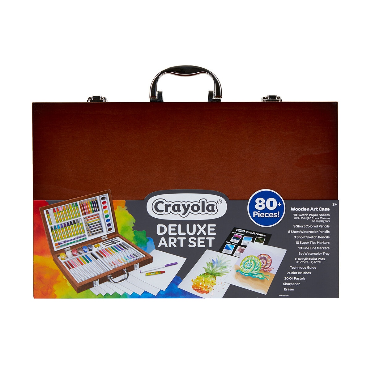 Crayola Set de Arte Deluxe con 80 Piezas