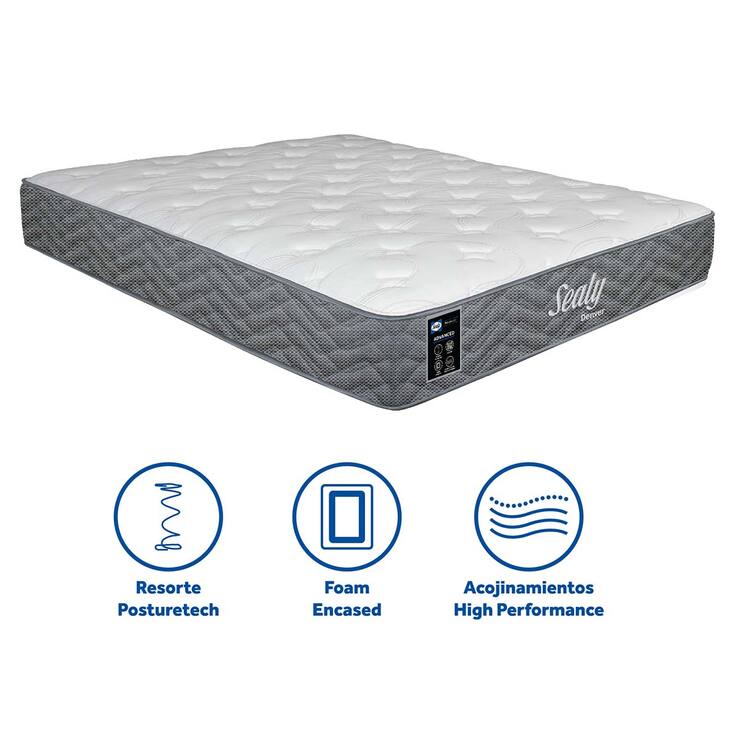 Sealy, Denver, Colchón Queen Size