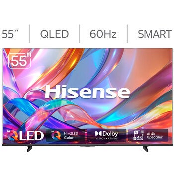 Hisense Pantalla 55" QLED 4K Fire TV Hisense Pantalla 55" QLED 4K Fire TV